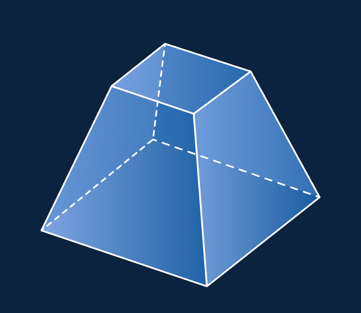 Square Pyramid Frustum