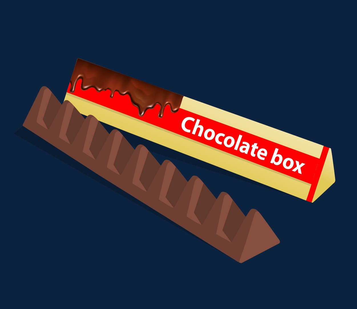 Chocolate Box - Triangular Prism