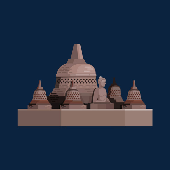 Borobudur temple
